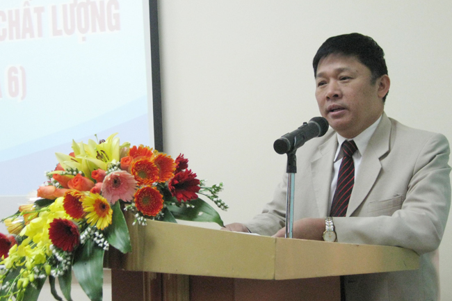 Phó Cục trưởng Cục Khảo thí và Kiểm định chất lượng, Bộ Giáo dục và Đào tạo TS. Phạm Xuân Thanh 